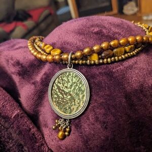 Silpada Tiger Eye Necklace